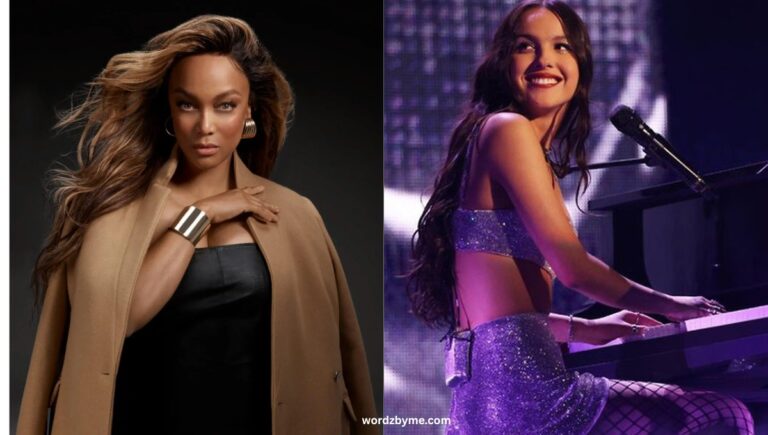 Olivia Rodrigo and Tyra Banks